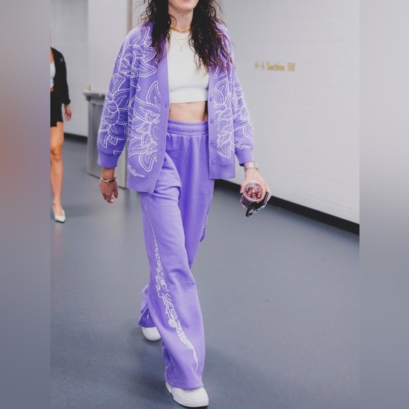 PUMA. STEWIE x CITY OF LOVE Basketball Oversized Cardigan - Picture 5 of 12